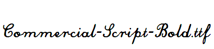 Commercial-Script-Bold