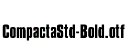 CompactaStd-Bold