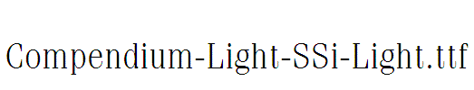 Compendium-Light-SSi-Light