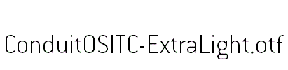 ConduitOSITC-ExtraLight