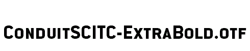 ConduitSCITC-ExtraBold