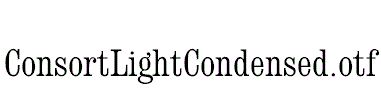 ConsortLightCondensed