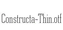 Constructa-Thin