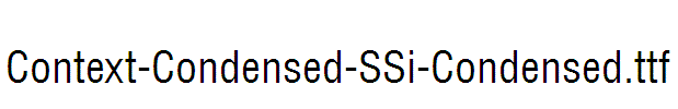 Context-Condensed-SSi-Condensed
