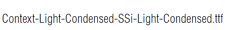 Context-Light-Condensed-SSi-Light-Condensed