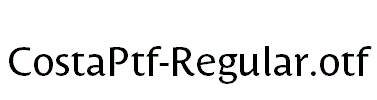 CostaPtf-Regular