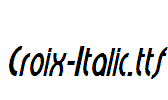 Croix-Italic