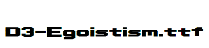 D3-Egoistism