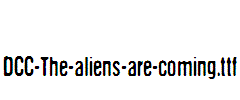 DCC-The-aliens-are-coming