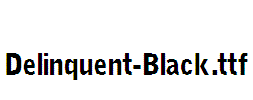 Delinquent-Black