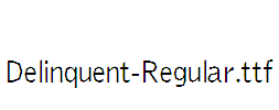 Delinquent-Regular