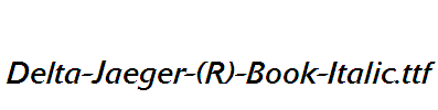 Delta-Jaeger-(R)-Book-Italic