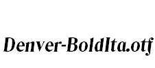 Denver-BoldIta