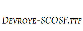 Devroye-SCOSF