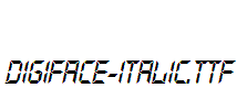 Digiface-Italic