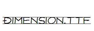 Dimension