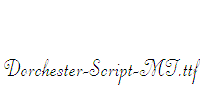 Dorchester-Script-MT