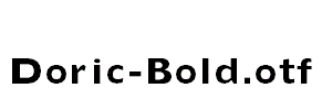 Doric-Bold