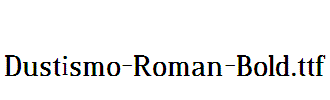 Dustismo-Roman-Bold