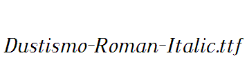 Dustismo-Roman-Italic