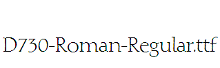 D730-Roman-Regular