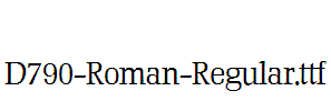 D790-Roman-Regular