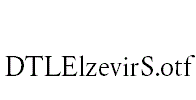 DTLElzevirS