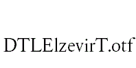 DTLElzevirT