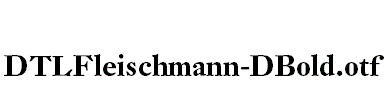 DTLFleischmann-DBold