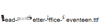 Dead-Letter-Office-Seventeen