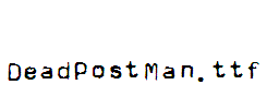 DeadPostMan