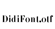 DidiFont