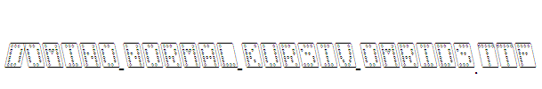 Domino-normal-kursiv-omrids