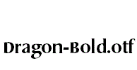 Dragon-Bold