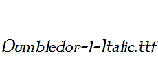 Dumbledor-1-Italic