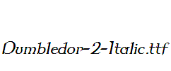 Dumbledor-2-Italic