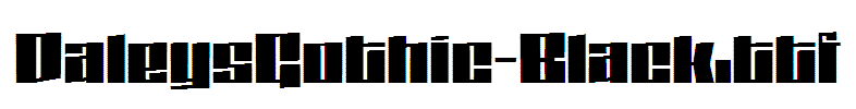 DaleysGothic-Black