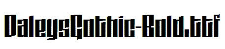 DaleysGothic-Bold