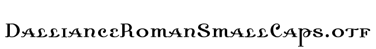 DallianceRomanSmallCaps