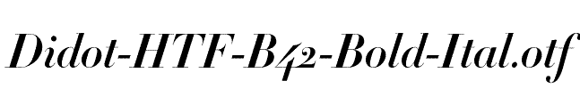 Didot-HTF-B42-Bold-Ital