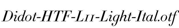 Didot-HTF-L11-Light-Ital