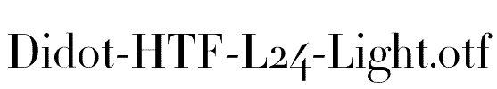 Didot-HTF-L24-Light