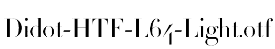 Didot-HTF-L64-Light