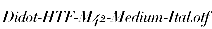 Didot-HTF-M42-Medium-Ital
