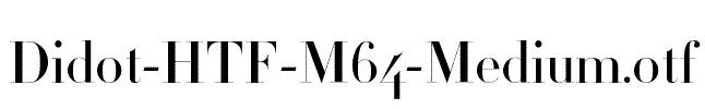 Didot-HTF-M64-Medium