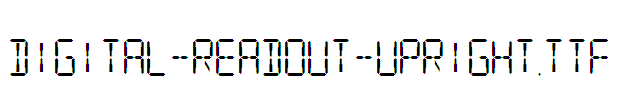 Digital-Readout-Upright