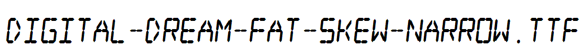Digital-dream-Fat-Skew-Narrow