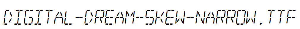Digital-dream-Skew-Narrow