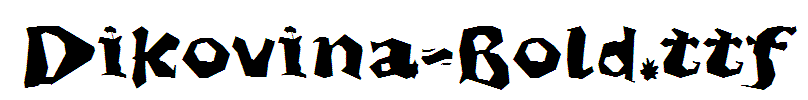 Dikovina-Bold
