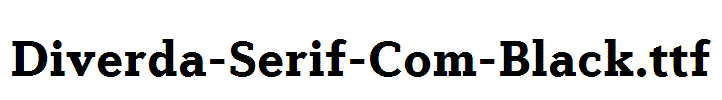 Diverda-Serif-Com-Black